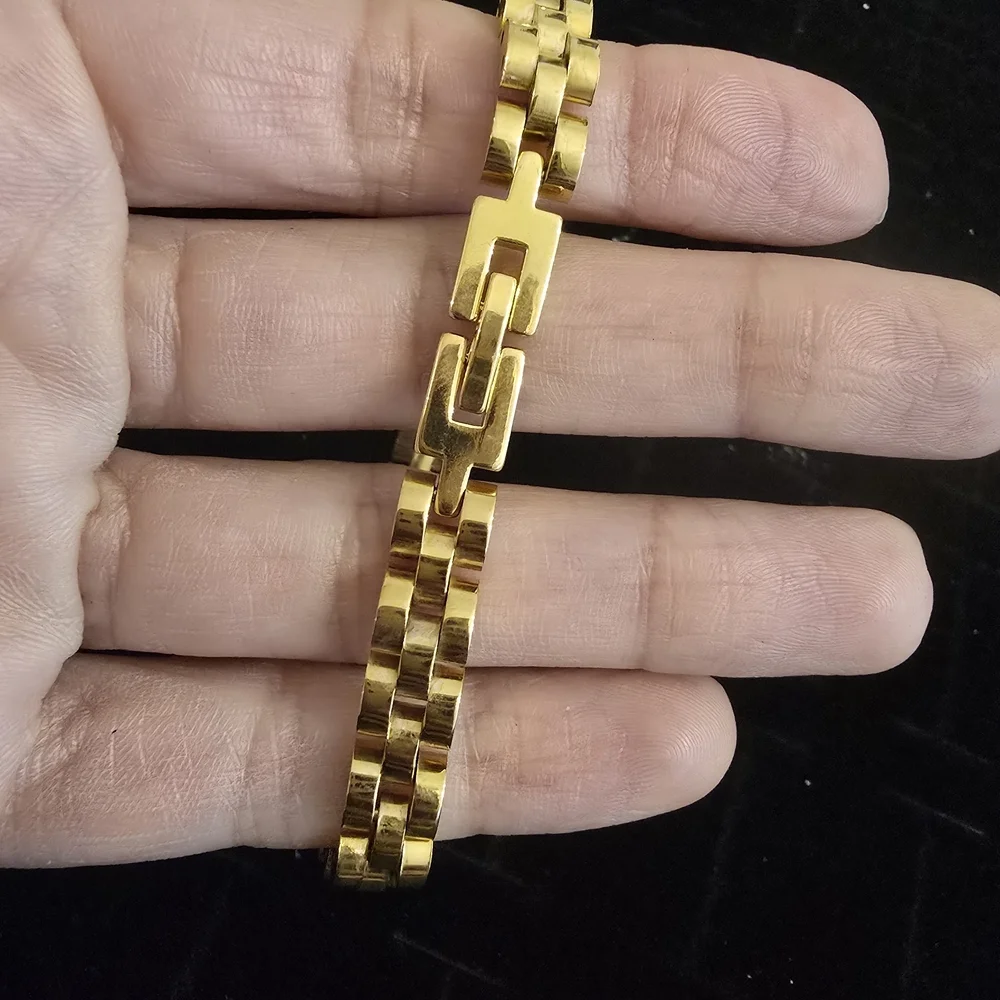 Gold-Tone Chain Bracelet